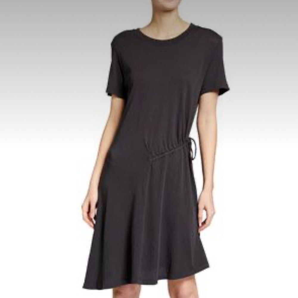 Current Elliot 100% Cotton Gray Cinch T shirt dress Size 1